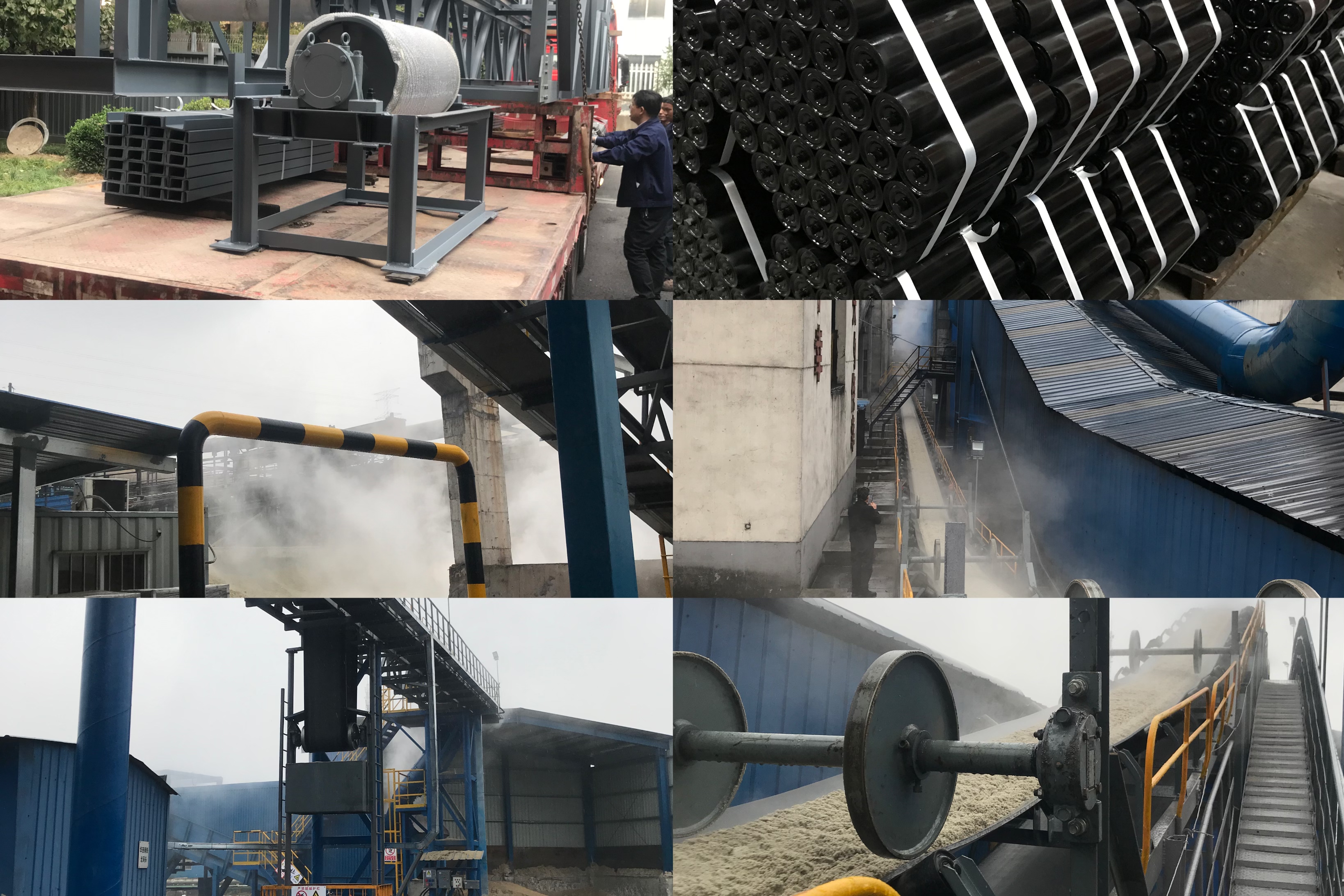Գոտու կոնվեյերների արտադրություն, տեղադրում, գործարկում